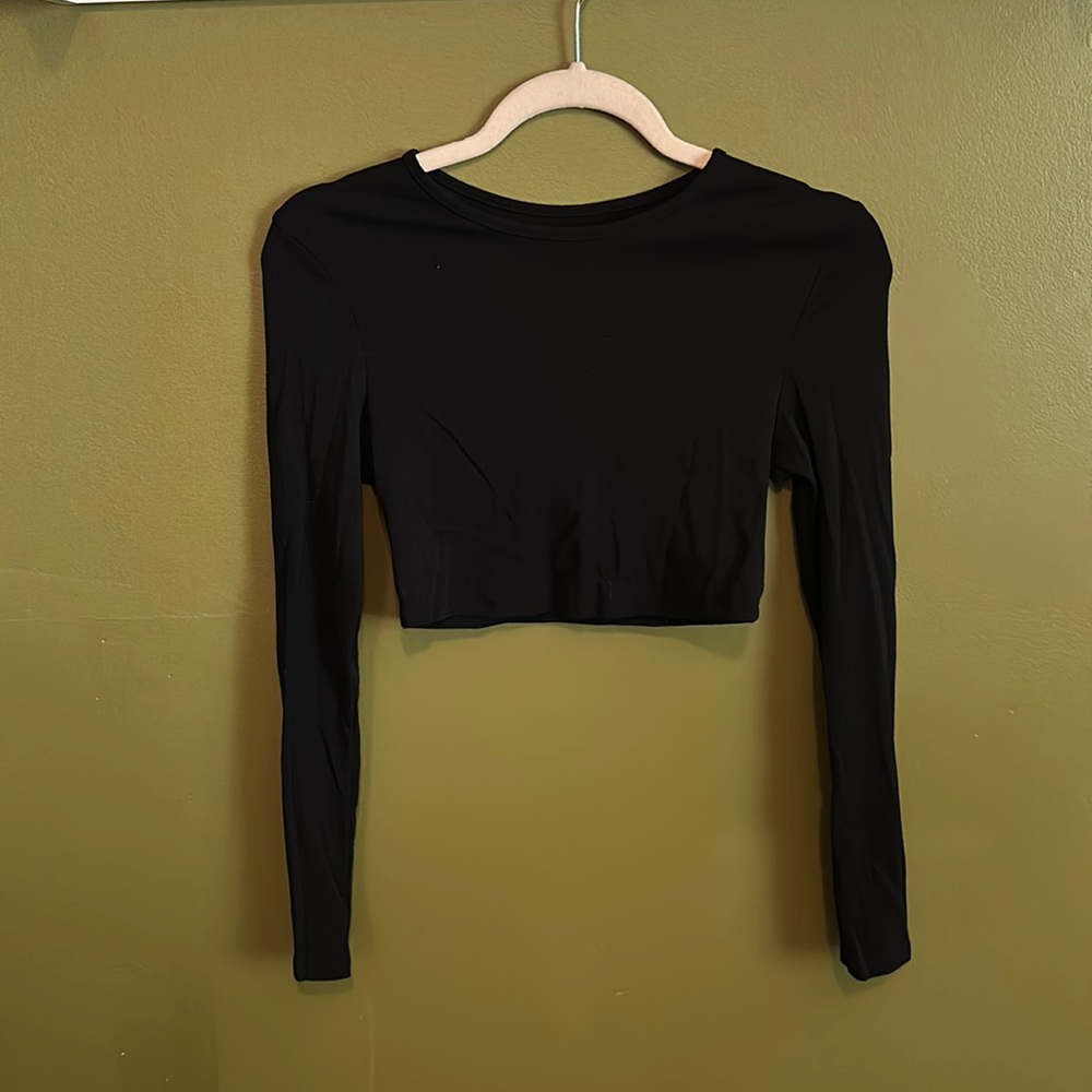 SHEIN size M cropped long sleeve